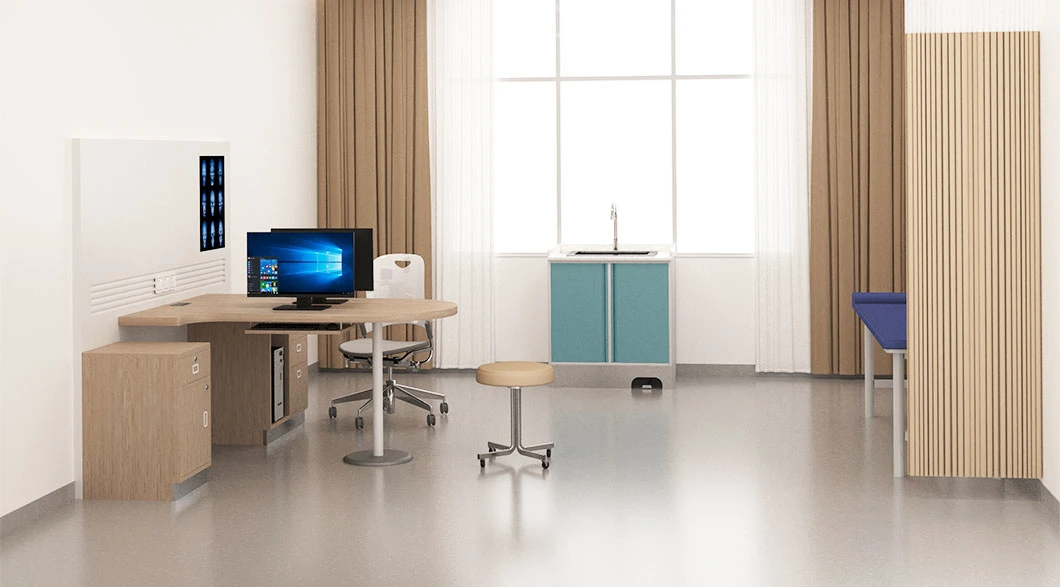 Hospital Modern Design Office Desk Luxury Computer Writing Desk Medical Beauty Consulting Desk Chair Medical Office Desks