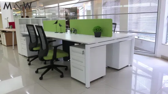 Table de bureau en bois de conception populaire, spécifications, taille, prix, poste de travail pour 8 personnes