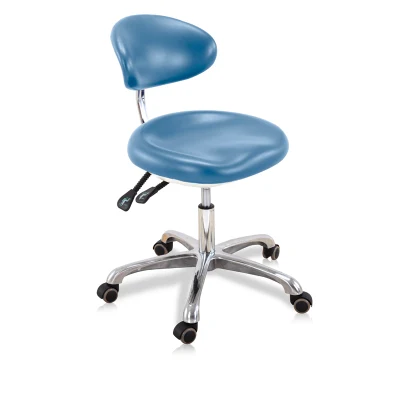 Tabouret mobile chirurgical de meubles d'hôpital dentaire d'instrument médical